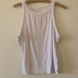 No Boundaries White Sleeveless Tank Top
